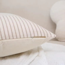 Load image into Gallery viewer, Pinstripe throw pillow cover