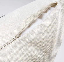 Load image into Gallery viewer, Throw pillow cover 18x18inches, "Lets Stay Home" modern cushion cover