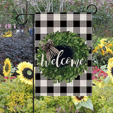 Load image into Gallery viewer, Welcome Garden flag, Home and garden flag 12x18 inches