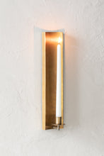 Load image into Gallery viewer, Candle wall sconce
