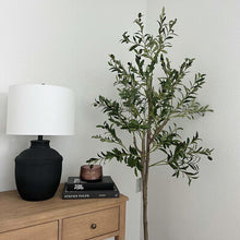 Load image into Gallery viewer, Artificial Olive Tree, 6ft potted tree
