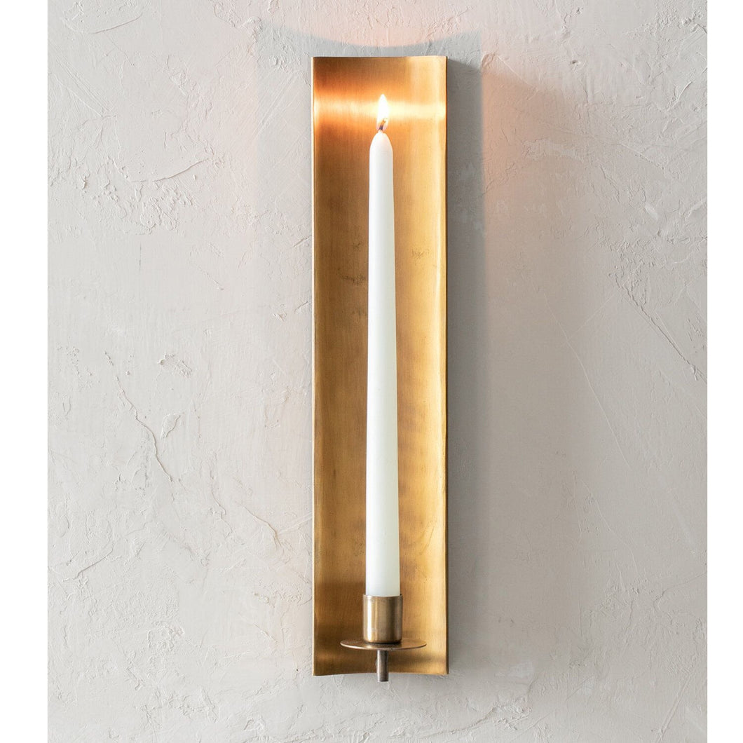 Candle wall sconce
