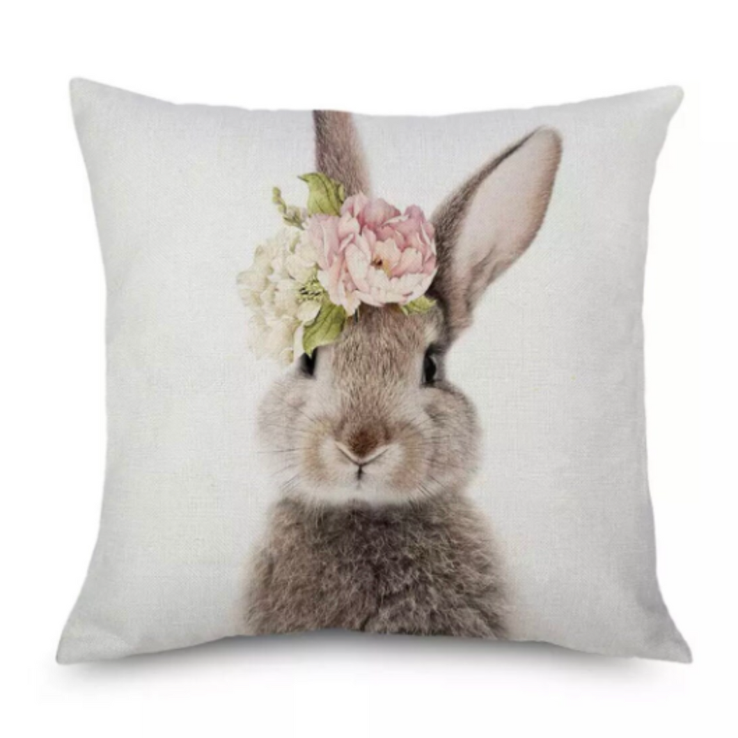 Easter Throw Pillow Cover- 18x18 inch
